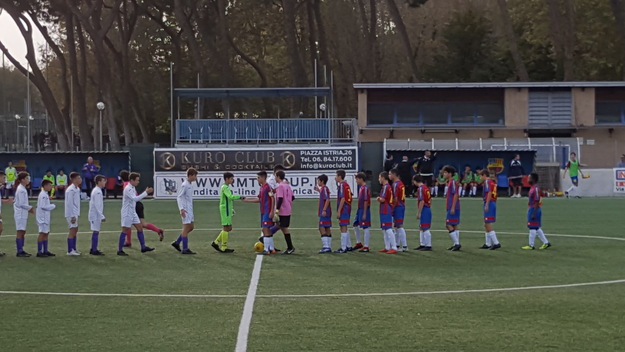 Ingresso squadre in campo