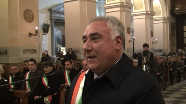 Il Sindaco di Palestrina Adolfo De Angelis © youtube