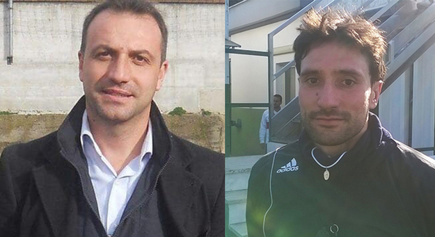 A sinistra Sessa, a destra Cianciaruso