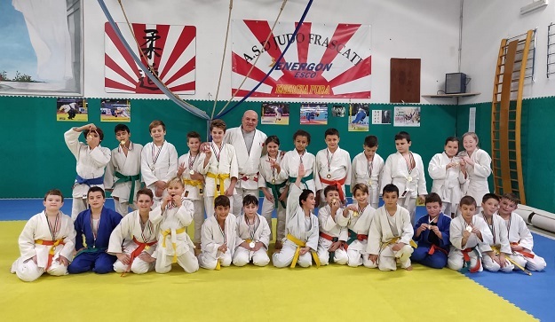 Judo Frascati, foto di gruppo