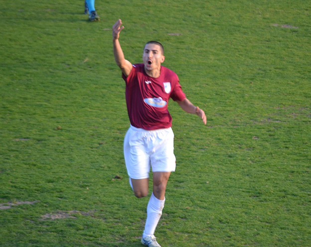 Corsetti, attaccante Albalonga ©GazReg