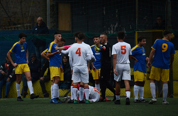 TSR Garbatella - Pro Roma, gioco fermo ©Torrisi