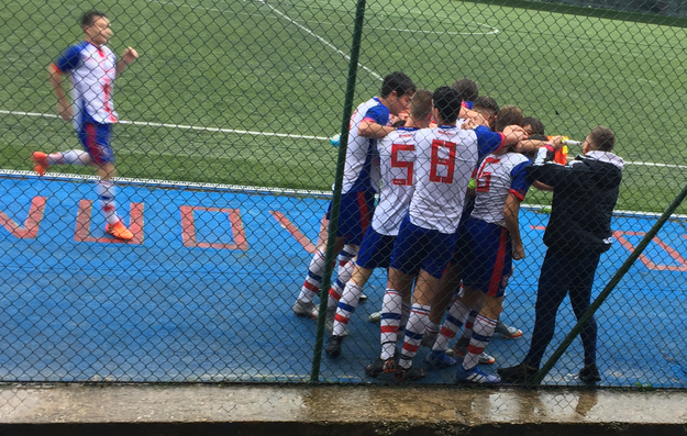 La Tor Tre Teste esulta dopo il gol di Alagna ©GazReg