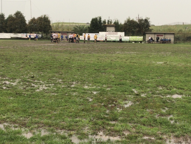 Uno scatto al momento della sospensione (foto GazReg)