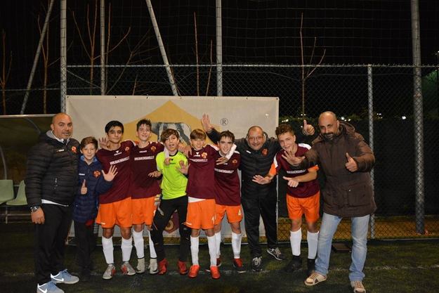 La Roma al completo