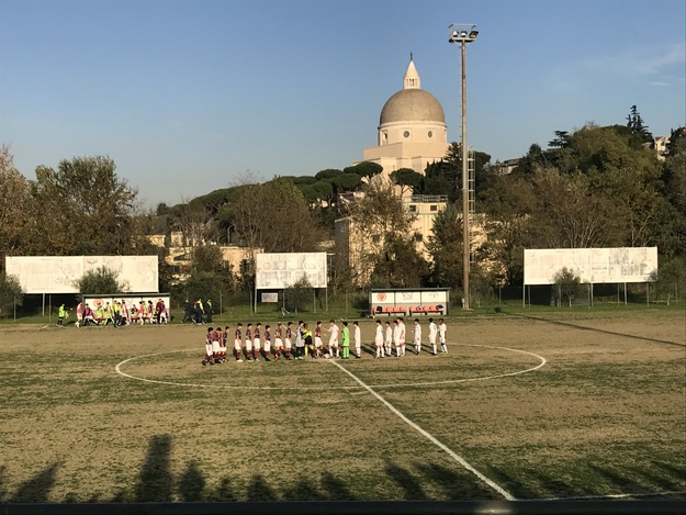 Fischio d&apos;inizio tra Dabliu - CSS Tivoli (foto di GazReg)