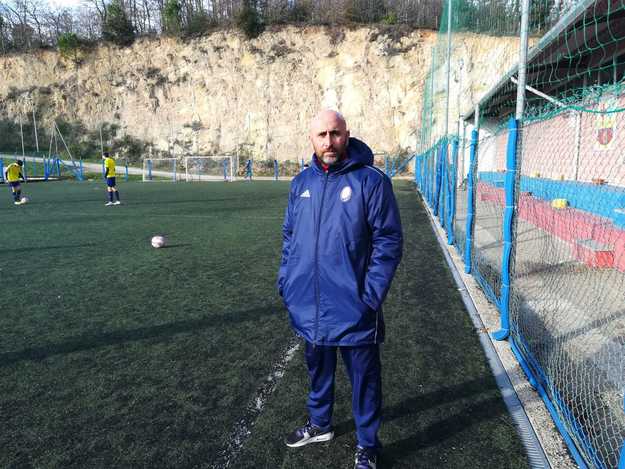 Gianluca Battaglia, tecnico della Viterbese ©GazReg