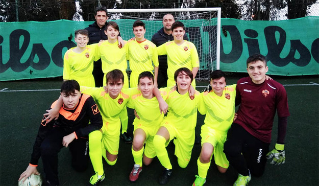 L&apos;Under 15 della Roma Futsal