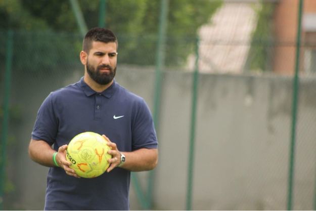 Nella foto Massimi, l&apos;allenatore del Settebagni