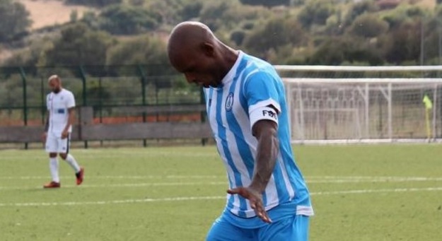 Ruben Olivera decisivo contro il Sassari Calcio Latte Dolce