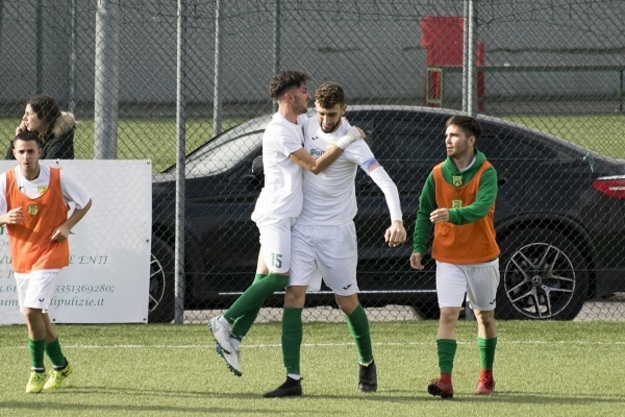 Pro Calcio, Ruggiero e Santori (©Bastianelli)