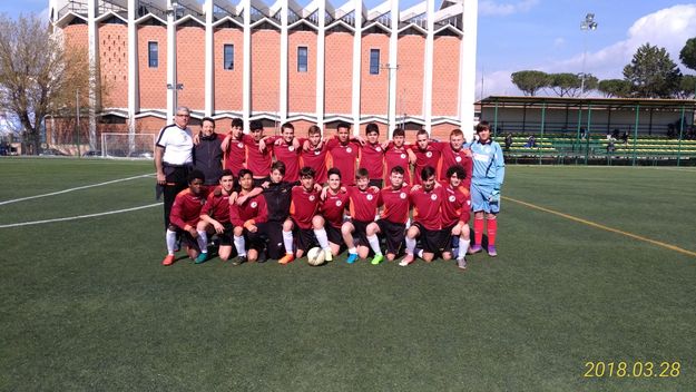 Il gruppo della Sporting Roma