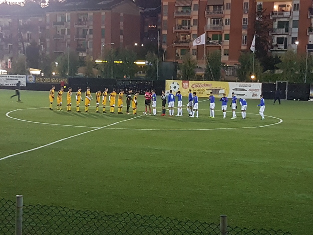Ingresso squadre in campo