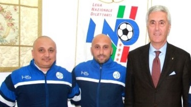 Salvatore D&apos;Urso durante la presentazione del parco allenatori delle Rappresentative @Toscanagol