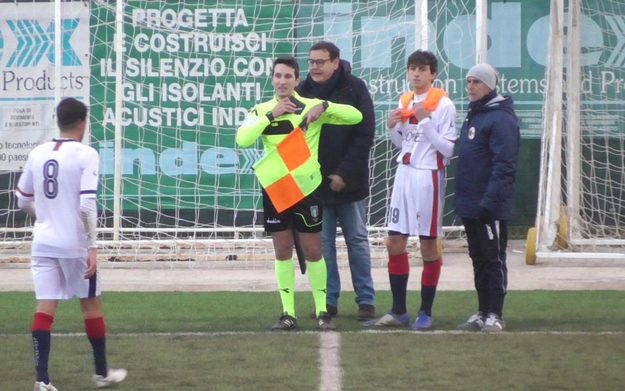 L&apos;esordio di Pallozzi con il Ladispoli in D