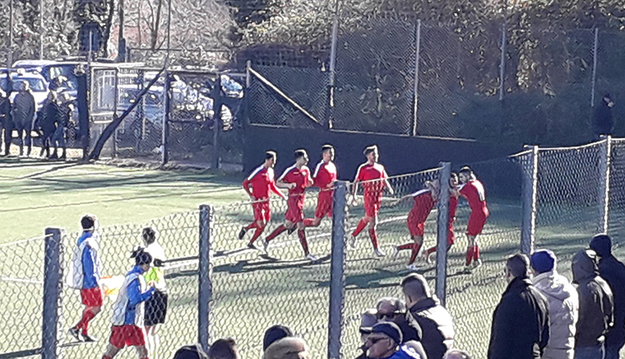 L&apos;esultanza dopo il 4-0 ©GazReg