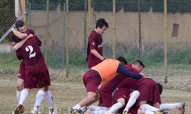 Esulta il Pontinia (foto d&apos;archivio)