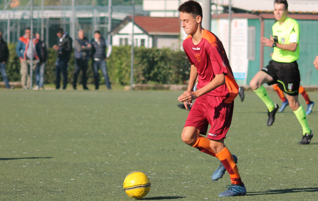 Mazzarini, attaccante della Romulea ©De Cesaris