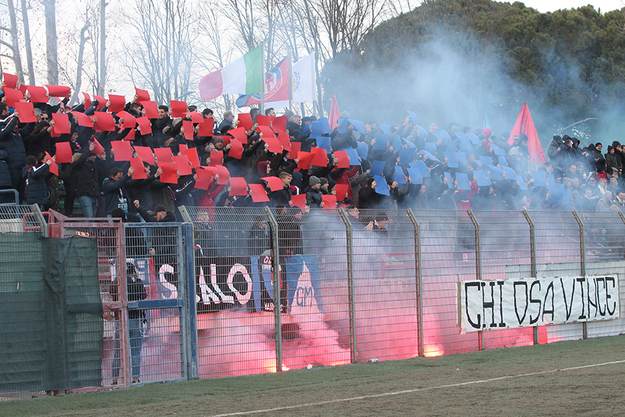 I tifosi del Real Monterotondo Scalo ©DeCesaris