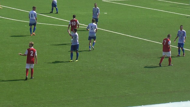 Uno scatto della gara d&apos;andata ©Sportpontino
