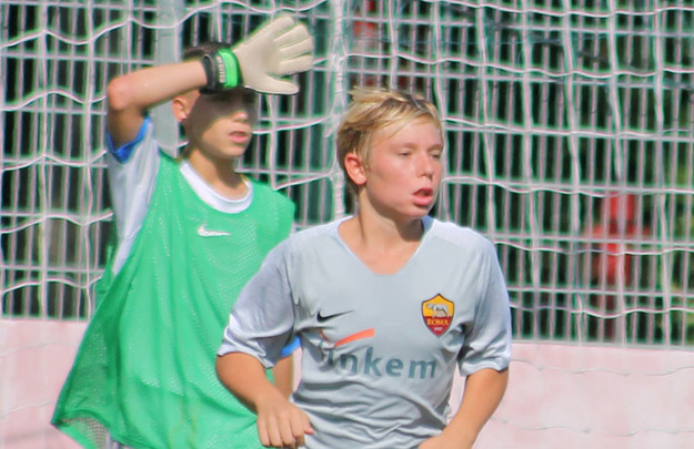 Totti autore della prima rete foto ©De Cesaris