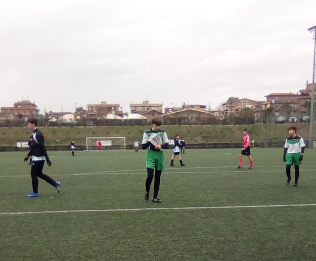 Uno scatto dal match