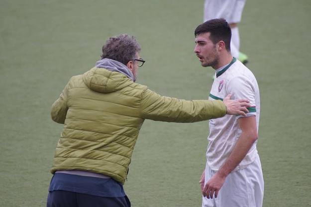 Uno scatto durante il match ©Alatri Calcio