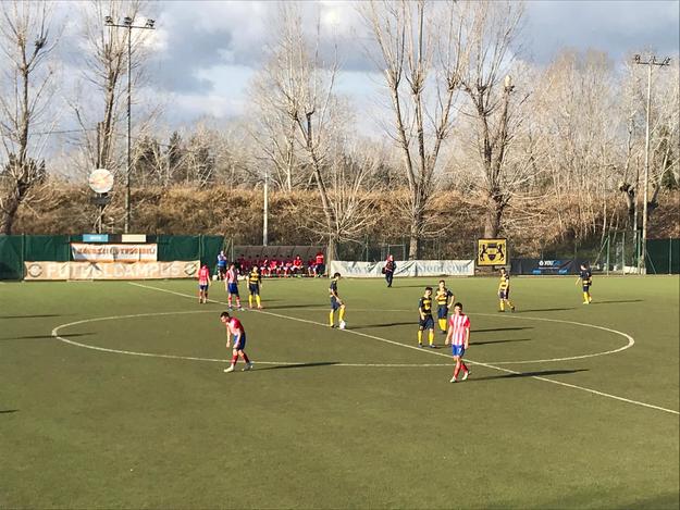 calcio d&apos;inizio al Futbolcampus (foto GazReg)