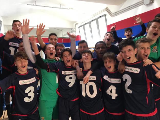 La gioia dei ragazzi del Città di Ciampino