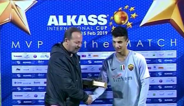 Milanese premiato come migliore in campo