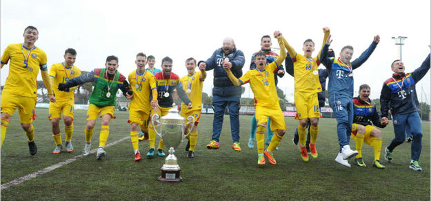 La Romania campione in carica
