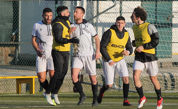 Martinelli esulta dopo il gol ©De Cesaris