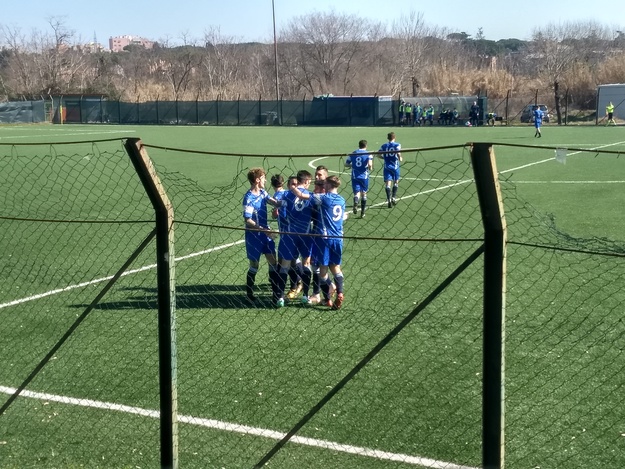 La gioia dello Sporting Genzano