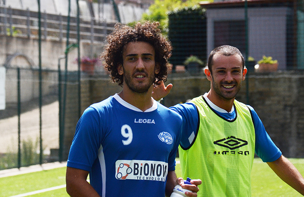 Rocchi autore della rete del raddoppio