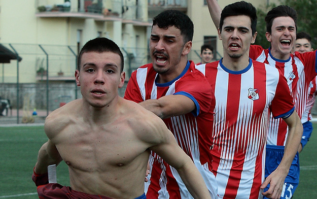 Tucci dopo il gol ©Tucci