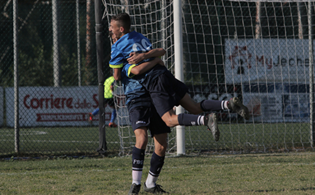 Esultanza della Polisportiva Carso ©Conti