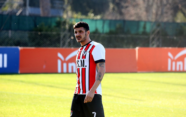 Piro, l&apos;autore del gol vittoria (©Lori)
