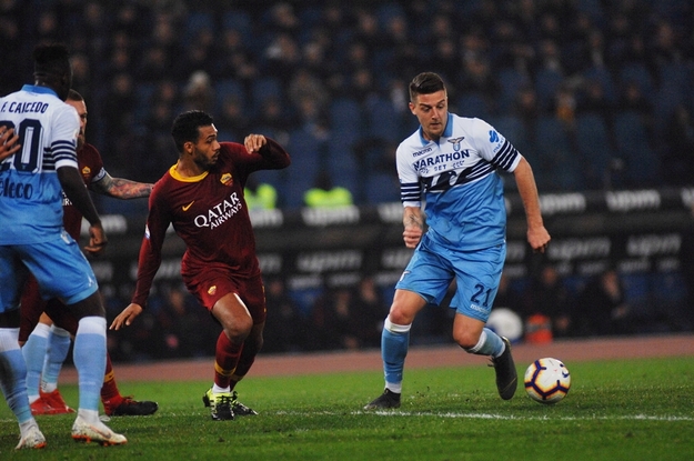 Milinkovic, dominatore del centrocampo laziale ©Gambino