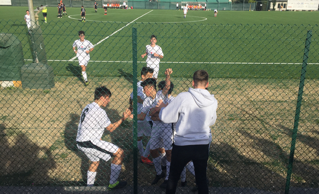 Il Campus esulta dopo il gol di Malito ©GazReg
