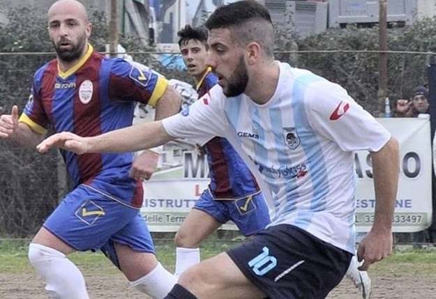 Fratini, a segno per il Terracina (foto Cerasoli)