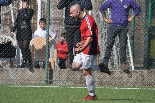 Pastorelli, uno dei migliori in stagione della Corneto ©De Luca