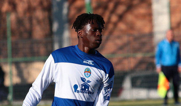 Ousman Jallow in piena concentrazione @GazReg