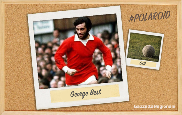 George Best con la maglia dello United