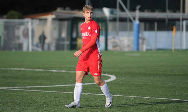 Del Canuto, capitano della Lodigiani oggi in gol ©Del Gobbo