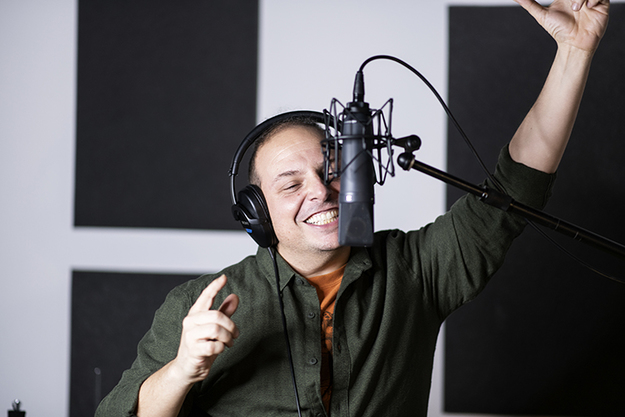 Brusco in studio ©Luca Bramanti