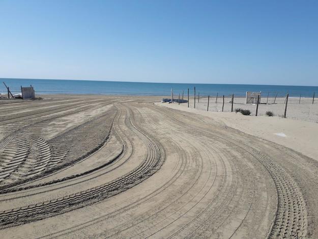 La spiaggia di Passoscuro