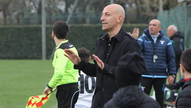 Antoniutti durante l&apos;amichevole con la Lazio