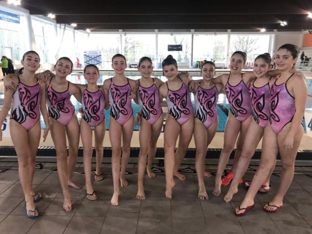 Le ragazze del sincro di Frascati