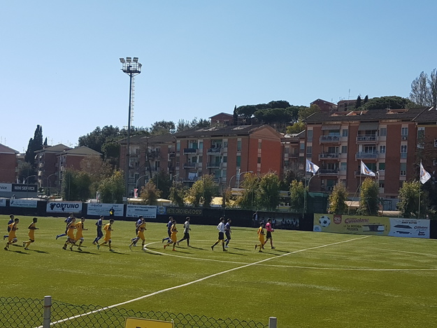 Ingresso squadre in campo