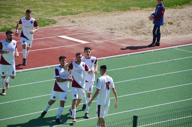 Esultanza tiburtina ©Tivoli Calcio